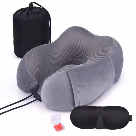 Memory Foam Travel Pillow