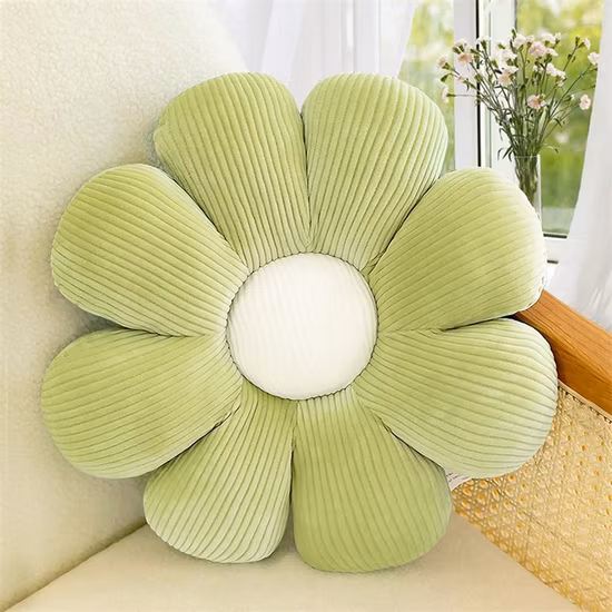 Flower Shaped Pillow Decorative Flower Cushion for Chair Sofa Car